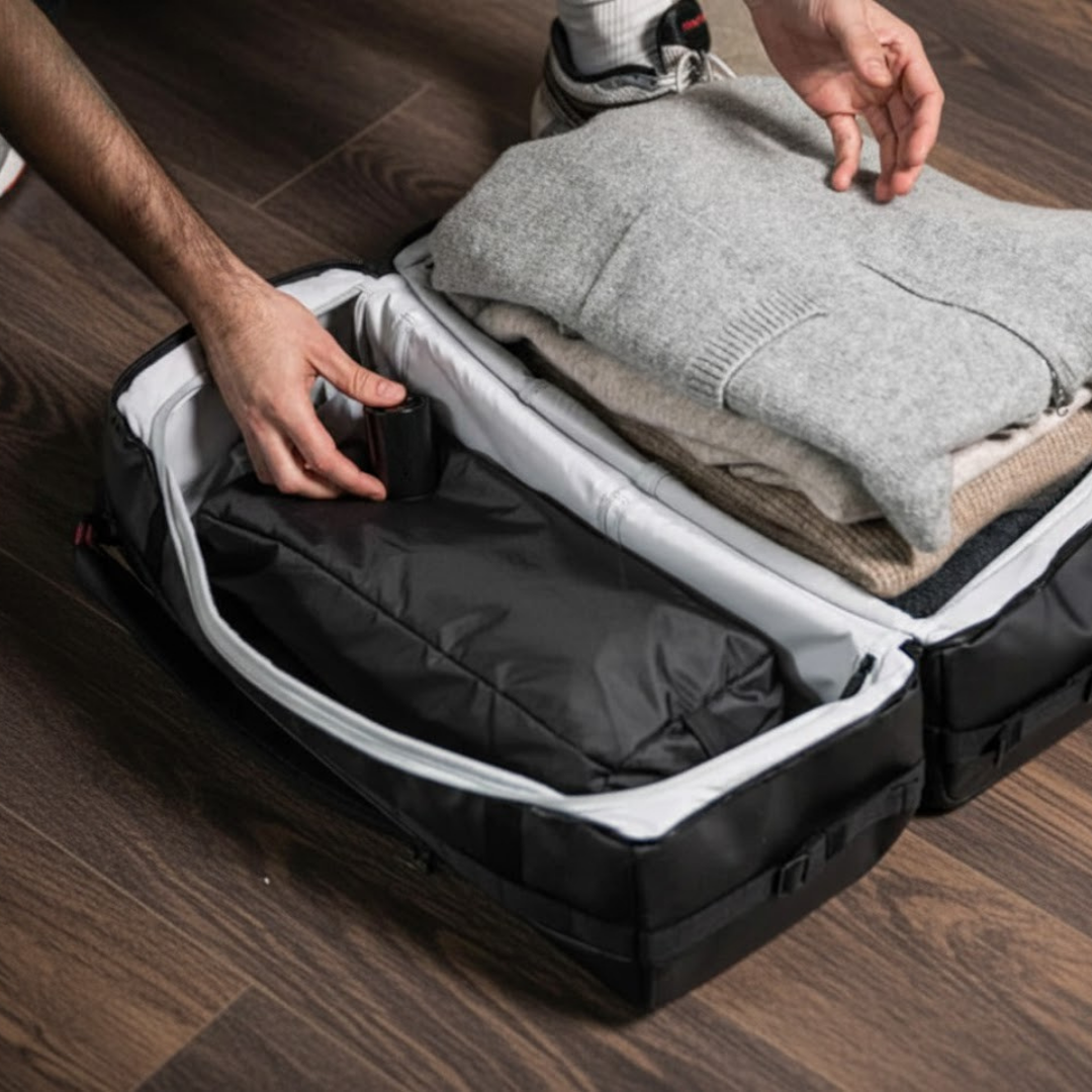 Vacuum-Sealed Travel Bag System