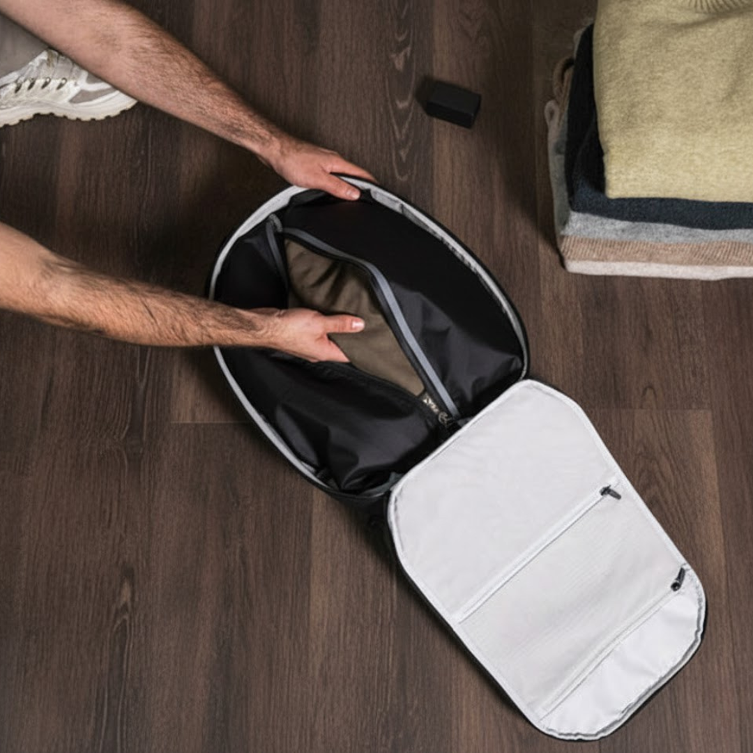 Vacuum-Sealed Travel Bag System