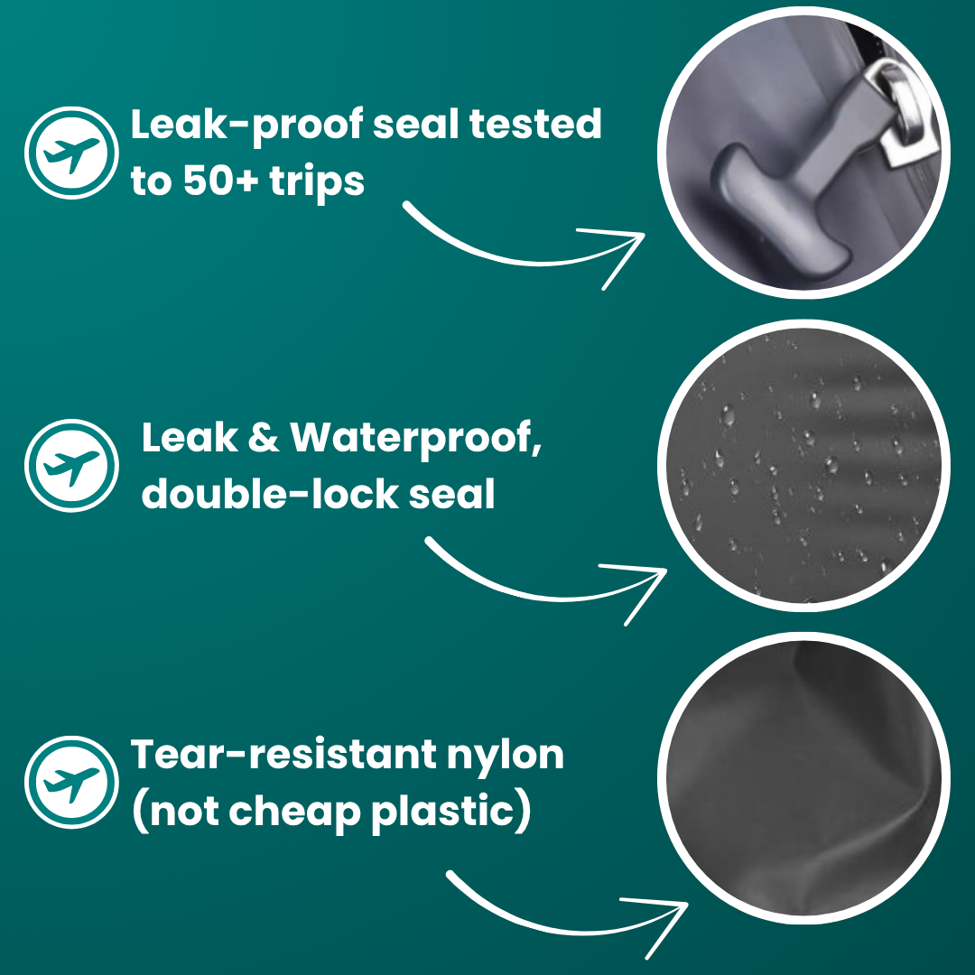 Vacuum-Sealed Travel Bag System