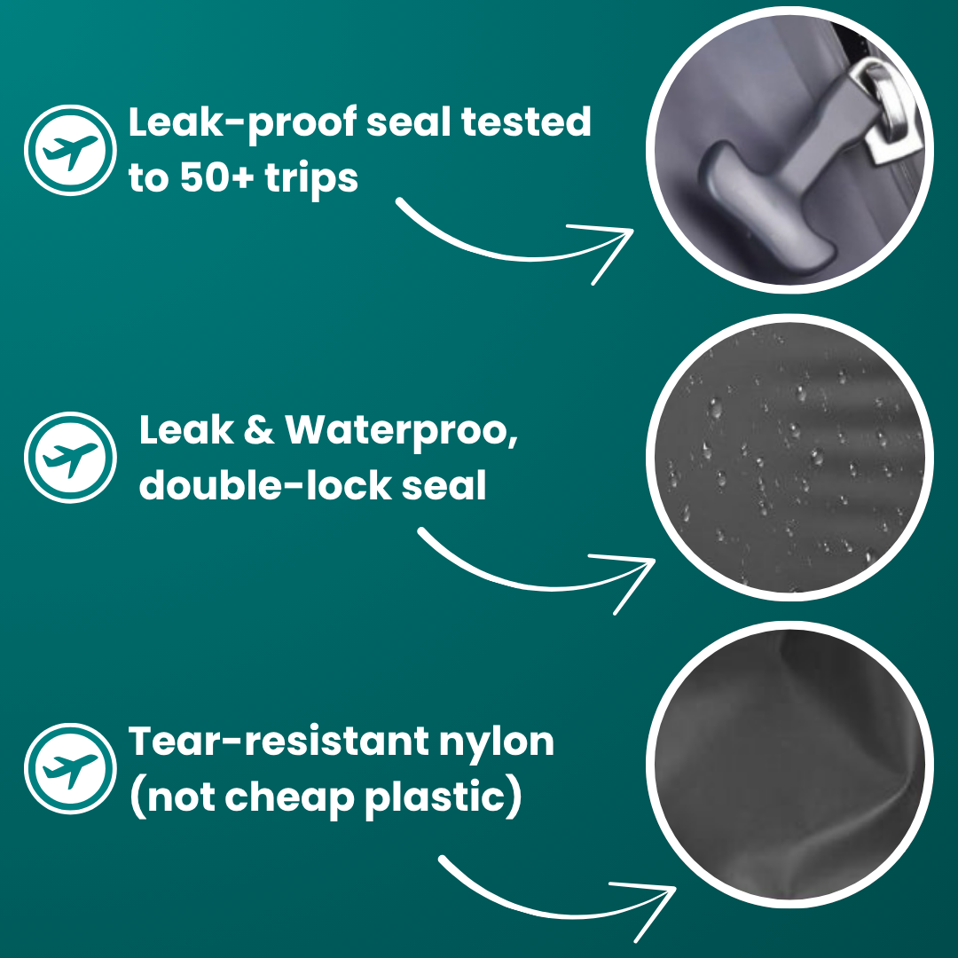 Vacuum-Sealed Travel Bag System